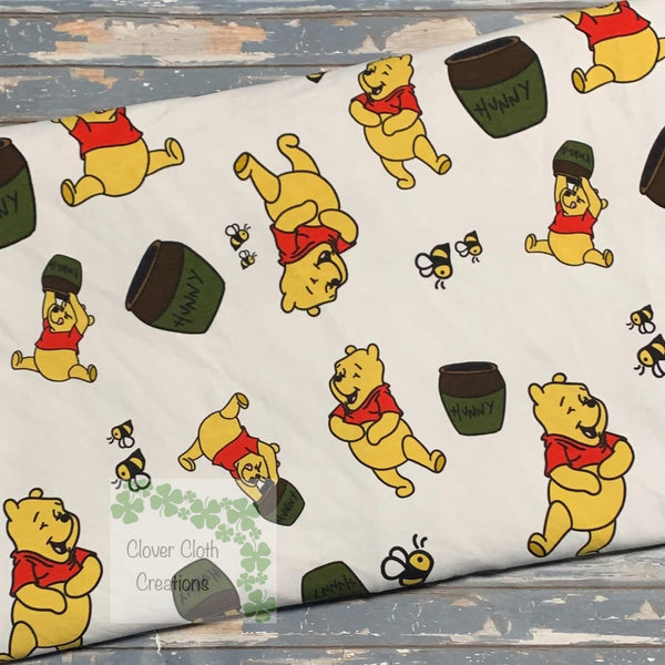 Simply Pooh Hybrid Fitted Cloth Diaper - Made to Order