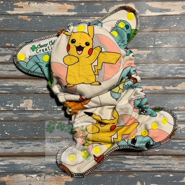 Poke Pals Fitted Cloth Diaper - Made to Order