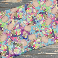 Pastel Shrooms Cloth Pad - Made to Order