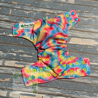 Tie Dye Cloth Diaper - Made to Order