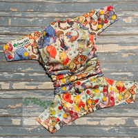 Pooh Sketch Cloth Diaper - Made to Order